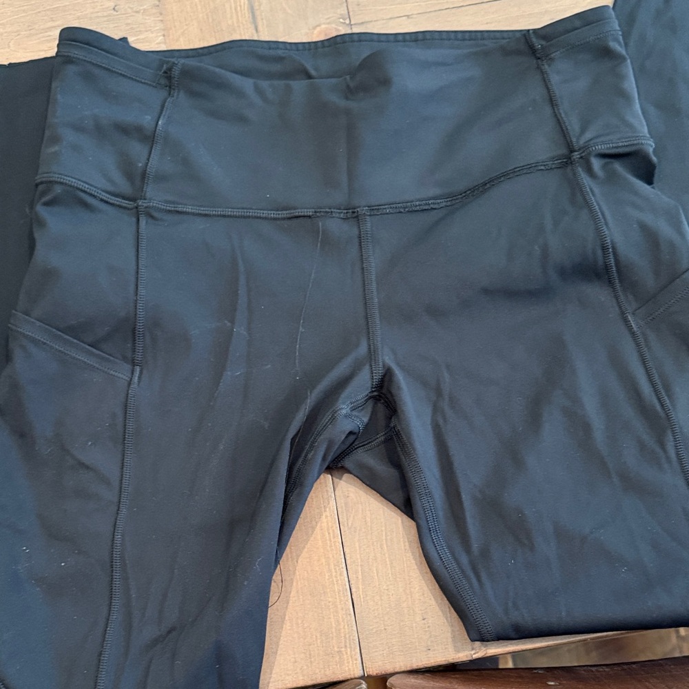 Black High-Waisted Leggings